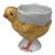 German Porcelain Majolica Chick Egg Cup, Circa 1920 For Sale