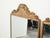 Gold Pair of 19th Century Carved Giltwood Fragments Mounted on Custom Metal Frames For Sale - Image 8 of 8