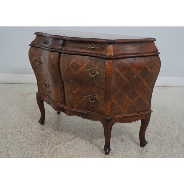Age: Approx: 30 Years Old Details: Factory Distressed Stunning Italian Commode Condition: Excellent Original Finish &...