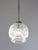 Mid-Century Modern Mid-Century Italian Glass and Brass Pendant Lamp, 1960s For Sale - Image 3 of 13