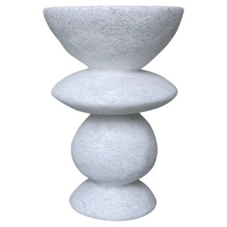 Naxian Marble Sculpture by Tom Von Kaenel For Sale