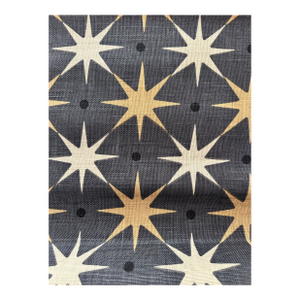 Scalamandre Hn 000542023 Star Power Charcoal Fabric 6 Yards