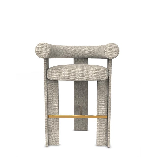 Metal Modern Cassette Bar Chair in Safire 04 by Alter Ego For Sale - Image 7 of 7