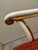 100% Made in Italy by Famous Caspani Tino Vintage Arm Chairs Hand Crafted and Painted . For Sale In Miami - Image 6 of 9