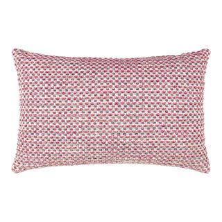 The House Of Scalamandré Heatherton Lumbar Pillow In Posey For Sale