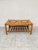 Mid-Century Modern Vintage Teak and Ceramic Coffee Table with Sun Motif, 1960 For Sale - Image 3 of 13