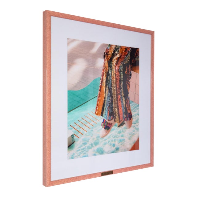 Framed Rainbow Sequins - Limited Edition For Sale