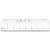 Early 21st Century 10k White Gold 1/6 Cttw Diamond "Love" Charm Cable Chain Bracelet (H-I Color, I1-I2 Clarity) - 7" For Sale - Image 5 of 5