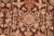 Art Nouveau Brown/Green Wool Rug - 6'1'' X 9'4'' For Sale In New York - Image 6 of 10