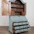 Late 18th Century Blue Swedish Oak Secretary Bureau Late 18th-century Swedish oak secretary bureau featuring a tall,...