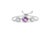 This .925 Sterling Silver Lariat Bolo Bracelet is a luxurious piece that's perfect for any occasion. Adorned with three...