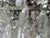 1920s Gilt Brass and Crystal Beaded Basket Chandelier For Sale - Image 10 of 11