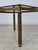 Metal Vintage Brass and Glass Coffee Table For Sale - Image 7 of 8