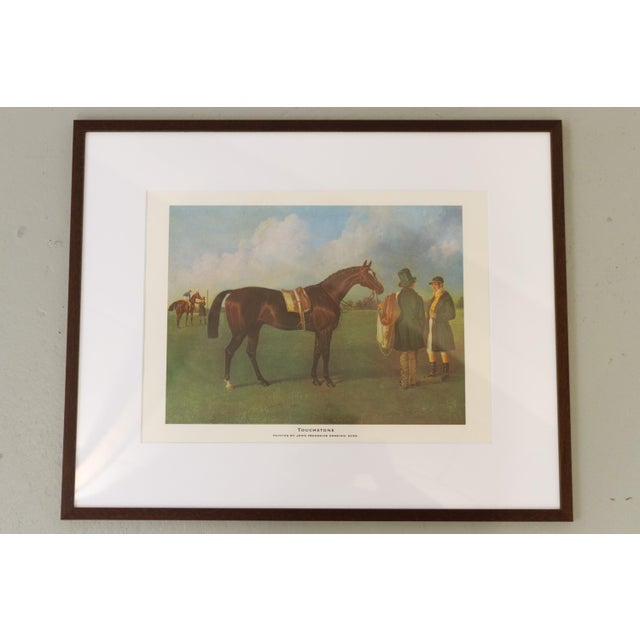 John Frederick Herring Sr, Bay Horse Touchstone, Late 20th Century, Print, Framed For Sale - Image 15 of 15
