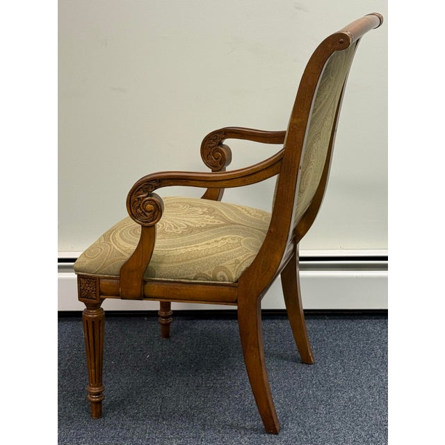 Ethan Allen Ethan Allen Addison Townhouse Collection Dining Chairs - Set of 6 For Sale - Image 4 of 12