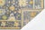Modern Modern Hand-Knotted Oushak Style Wool Rug in Slate Blue, Ochre & Pastel Accents For Sale - Image 3 of 11