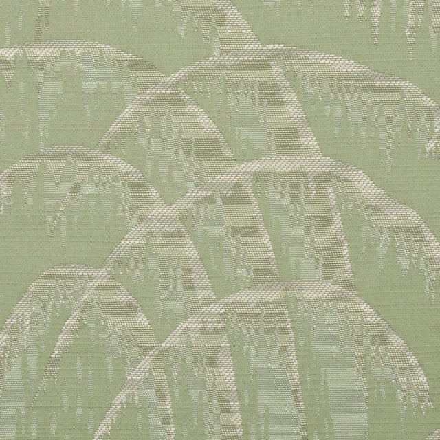 Schumacher Schumacher Voussoir Moderne Fabric In Celedon For Sale - Image 4 of 4
