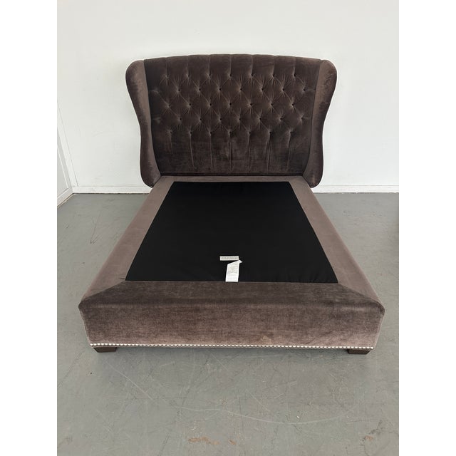 Arhaus Barrister Queen Bed For Sale - Image 9 of 10