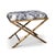 Port 68 Lauderdale Brass Cotswolds Bench For Sale - Image 4 of 4