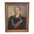 Vintage 1940s Oil Painting of an Admiral For Sale