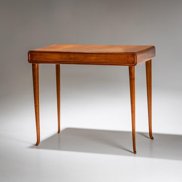 Wood Desk, Italy, Mid-20th Century For Sale - Image 7 of 8