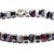 Contemporary Agate Stone Aura Beaded Bracelet For Sale - Image 3 of 8