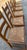 Vintage French Country Ladder Back Chairs With Rush Seats - Set of 6 For Sale - Image 4 of 9