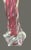 Mid-Century Modern Late 20th Century Italian Art Glass Pink Cranberry & Clear Candle Pedestal Stand For Sale - Image 3 of 7