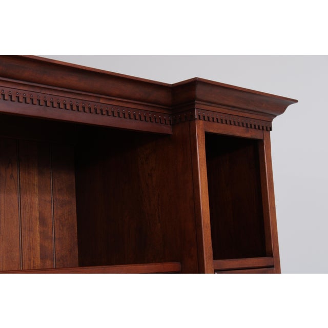 Lexington Bob Timberlake Cherry Desk W. Hutch Top For Sale - Image 9 of 18