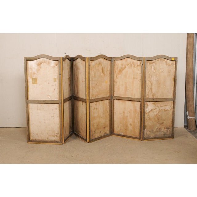 19th C. French Folding Screen For Sale In Atlanta - Image 6 of 8
