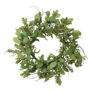 Mixed Berry Decorative Wreath 24 Inch For Sale