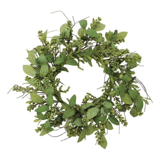 Mixed Berry Decorative Wreath 24 Inch For Sale