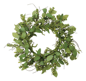 Mixed Berry Decorative Wreath 24 Inch