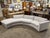 Sleek, architectural, and unmistakably modern, this Nathan Anthony curved sofa makes a striking statement with its...