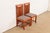 Cassina Frank Lloyd Wright for Cassina Arts & Crafts Cherry Wood Dining Chairs, Pair For Sale - Image 4 of 15