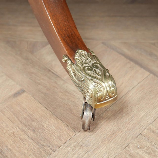 1990s Vintage Henredon Dining Table For Sale - Image 6 of 15