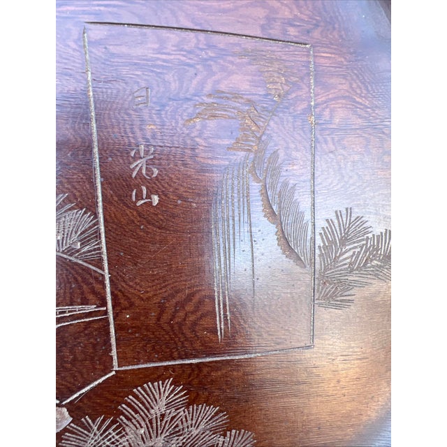 Vintage Japanese Carved Fish Shaped Sushi Tray, Nikkō-San, Circa 1950’s For Sale - Image 14 of 17