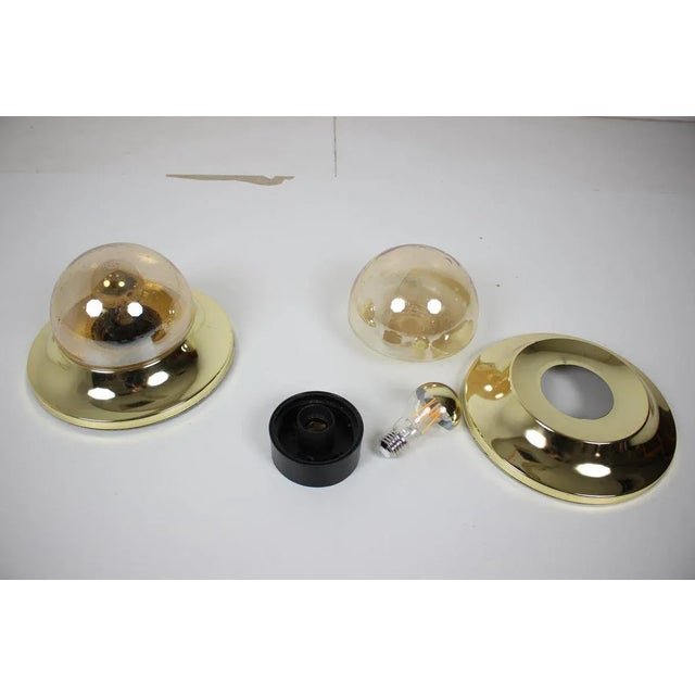 Brass Austria Wall Lamps, 1950s, Set of 2 For Sale - Image 10 of 13