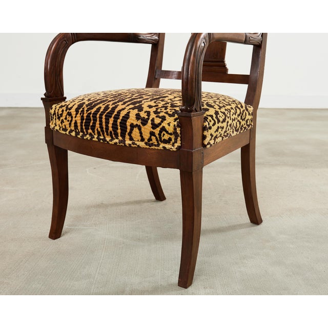 Set of Six English Regency Style Anglo-Indian Dining Chairs For Sale - Image 18 of 18