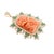 Natural coral and Emerald diamond pendant in 14k gold For Sale - Image 11 of 18