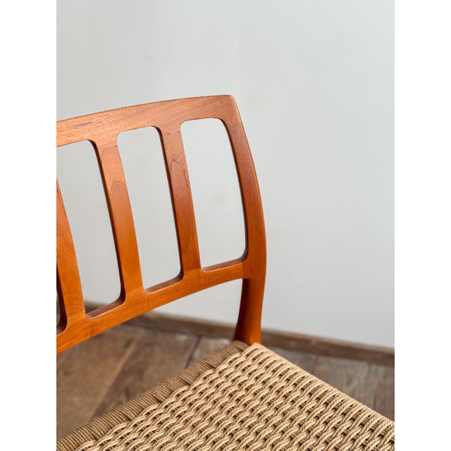 Mid-Century Modern Dining Chairs in Teak by Niels O. Møller for JL Mollers Møbelfabrik, 1950, Set of 4 For Sale - Image 13 of 18