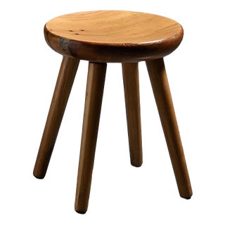 Vintage French Stool from René Martin, 1960s For Sale