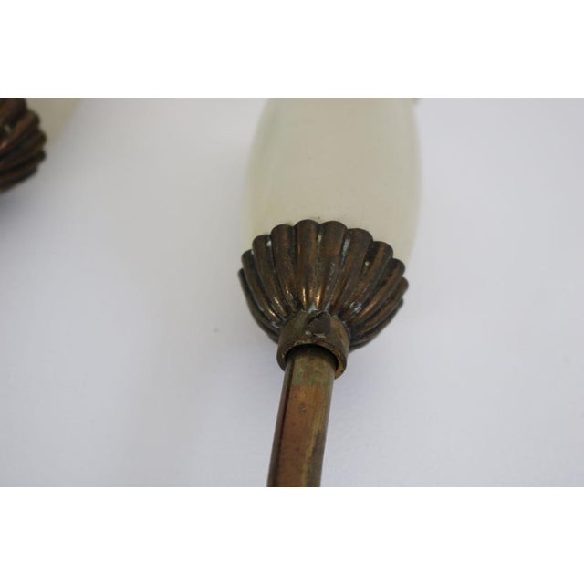 Italian Brass Lamp, 1950s For Sale - Image 9 of 18