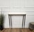 Mid-Century Modern Italian Brass Console Table with White Marble Top, 1950s For Sale - Image 6 of 11