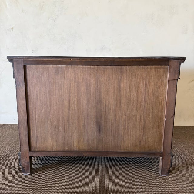Olivia Reclaimed Pine 5 Drawer 36" Dresser - Walnut For Sale In Los Angeles - Image 6 of 13