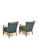 Lounge Chairs in Elm by Otto Schulz for Boet, Sweden, 1930s, Set of 2 For Sale - Image 3 of 10