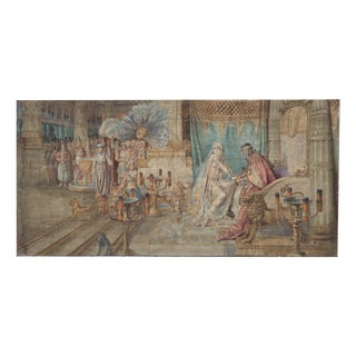 After Fortunino Matania, The Queen of Sheba, 1920s, Oil Painting on Canvas For Sale
