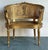 Wood Vintage Regency Gilt Caned Chair For Sale - Image 7 of 11