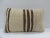 Handmade Brown Striped Natural Turkish Kilim Pillow Cover For Sale - Image 4 of 4