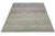 Modern Khotan Style Wool Rug Terracotta, Sage Green & Soft Blue Transitional For Sale - Image 9 of 12